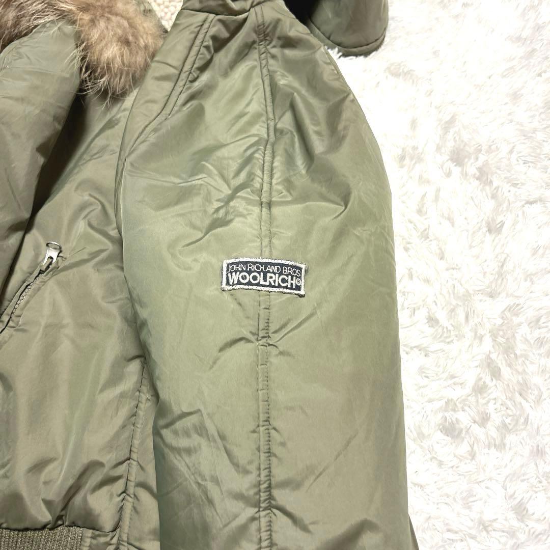 WOOLRICH N-2B型 ダウンジャケット L 短丈
