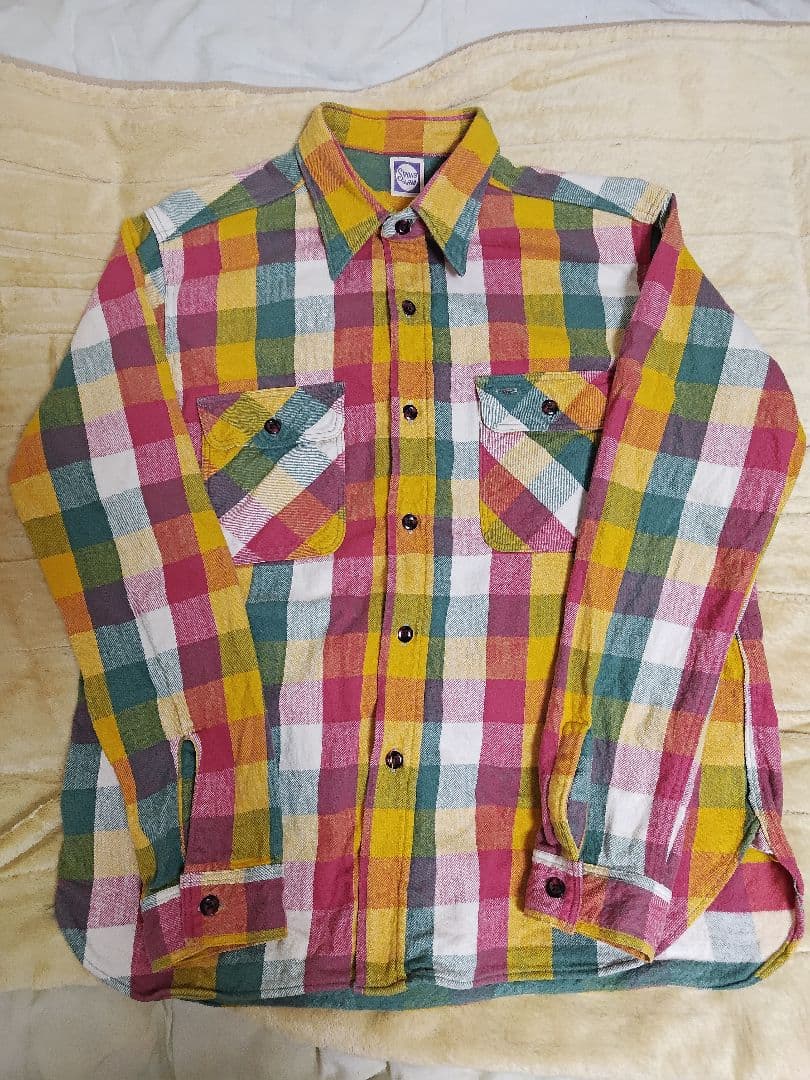 d*9様 ウエアハウス ジョングラッコー JG-06-2 ネルシャツ