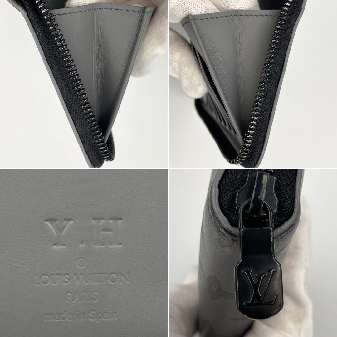 ルイヴィトン 長財布 シャドウ ジッピーウォレット ヴェルティカル 1210