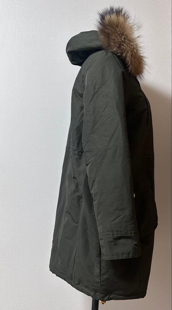 新品未使用タグ付 LANVIN en Bleu ボアライナー付モッズコート 38