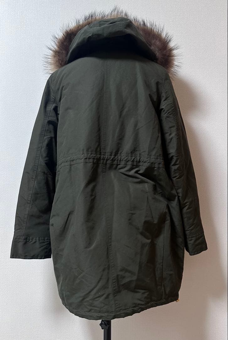 新品未使用タグ付 LANVIN en Bleu ボアライナー付モッズコート 38