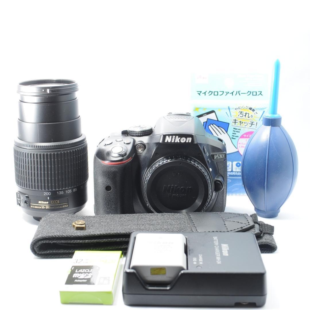 風景に最適な望遠レンズセット❤️Nikon D5300✨Wi-Fiでスマホ転送