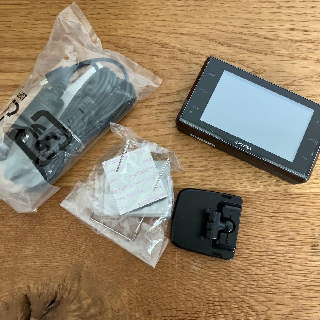 レーダー探知機　COMTEC ZERO 708LV オービス対応　対策すみ