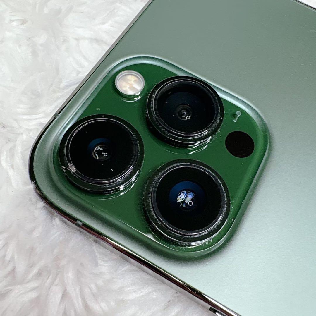 【ジャンク品】iPhone13Pro Max 256G アルパイングリーン訳あり