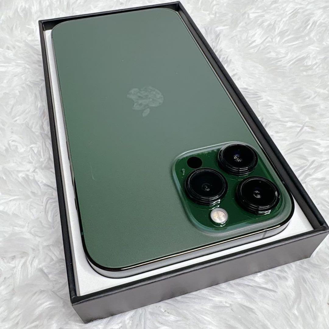 【ジャンク品】iPhone13Pro Max 256G アルパイングリーン訳あり