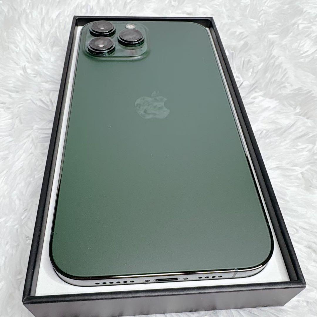 【ジャンク品】iPhone13Pro Max 256G アルパイングリーン訳あり