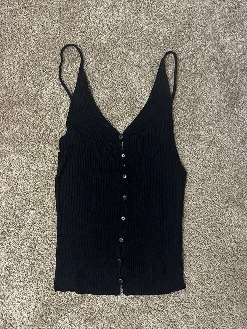 baserange ニットキャミソール