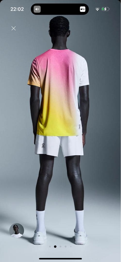 【新品未使用】on Court-T グラデーションTシャツ