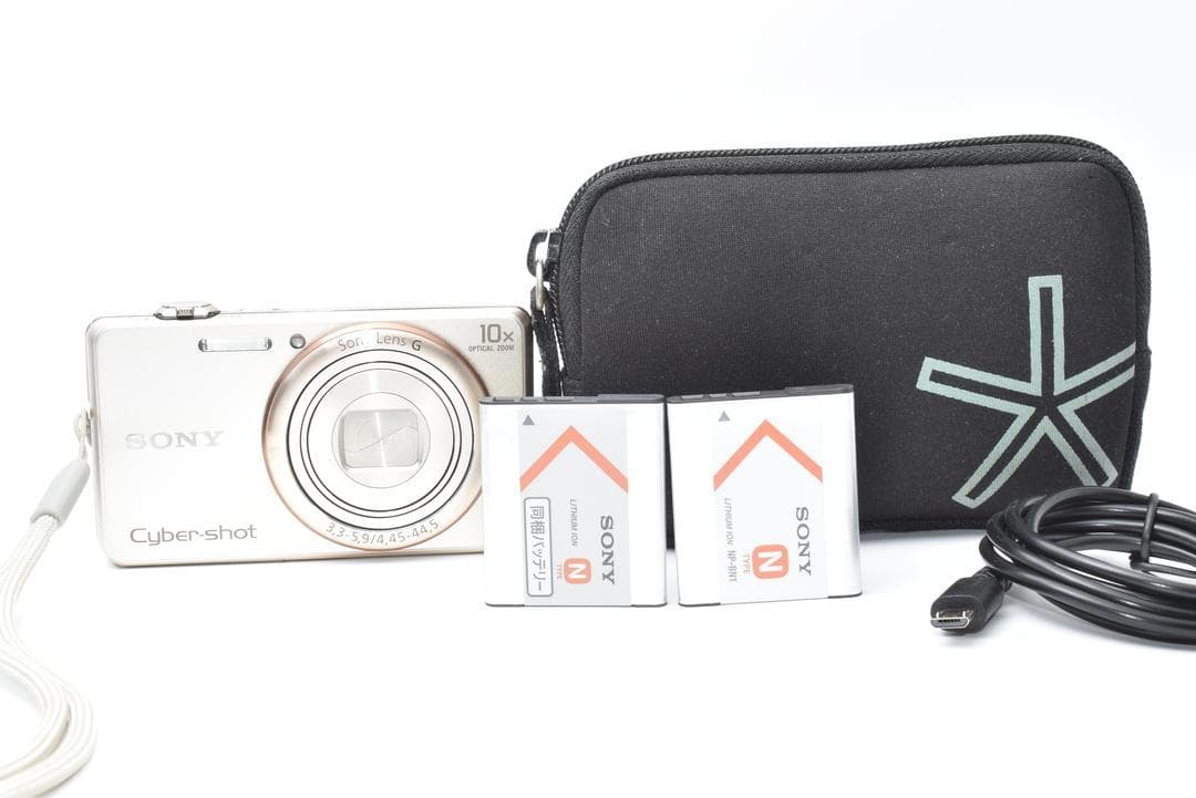 【バッテリーx2付】SONY Cyber-shot DSC-WX200 ゴールド