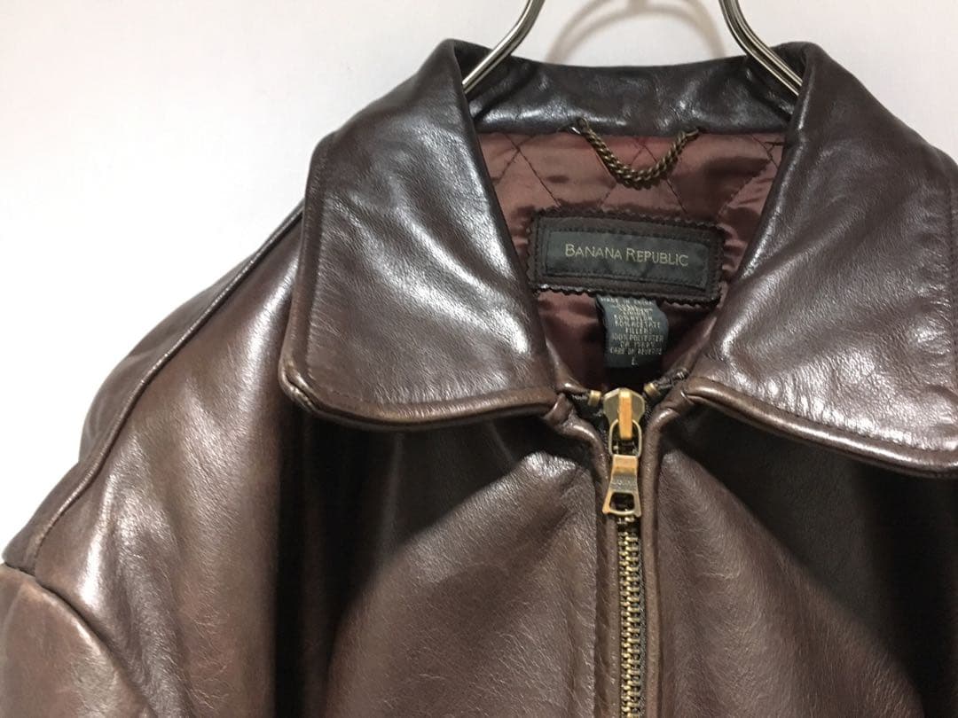 ジャケット・アウター Banana Republic Leather blouson J.K.T