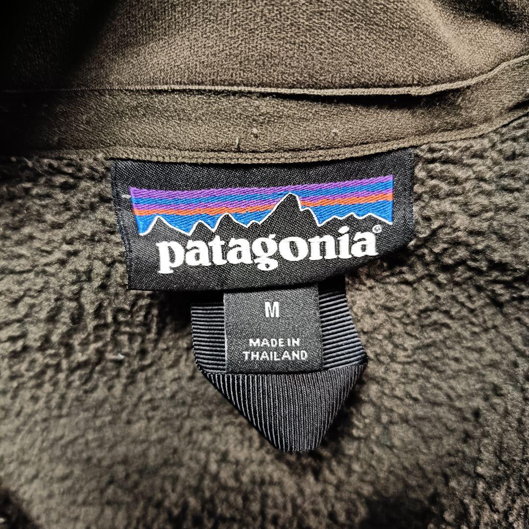 希少カラー patagonia ベターセーター フリース ハーフジップ 茶 M