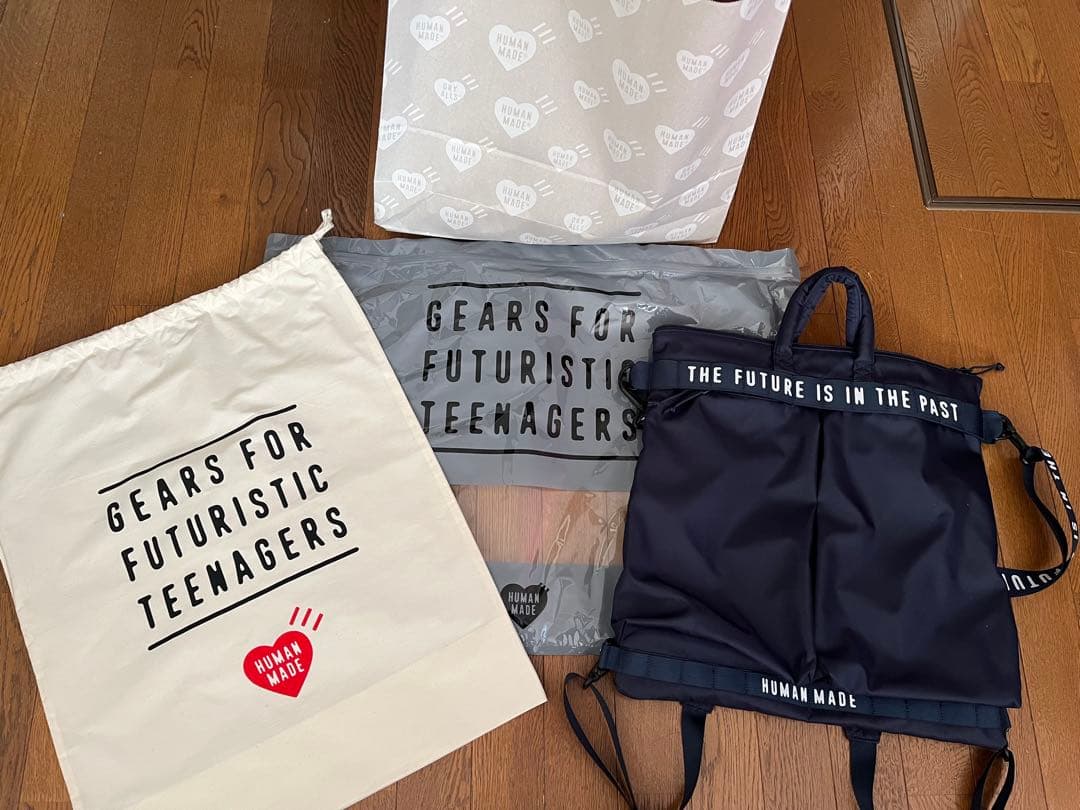 HUMAN MADE 2025SS HELMET BAG美品