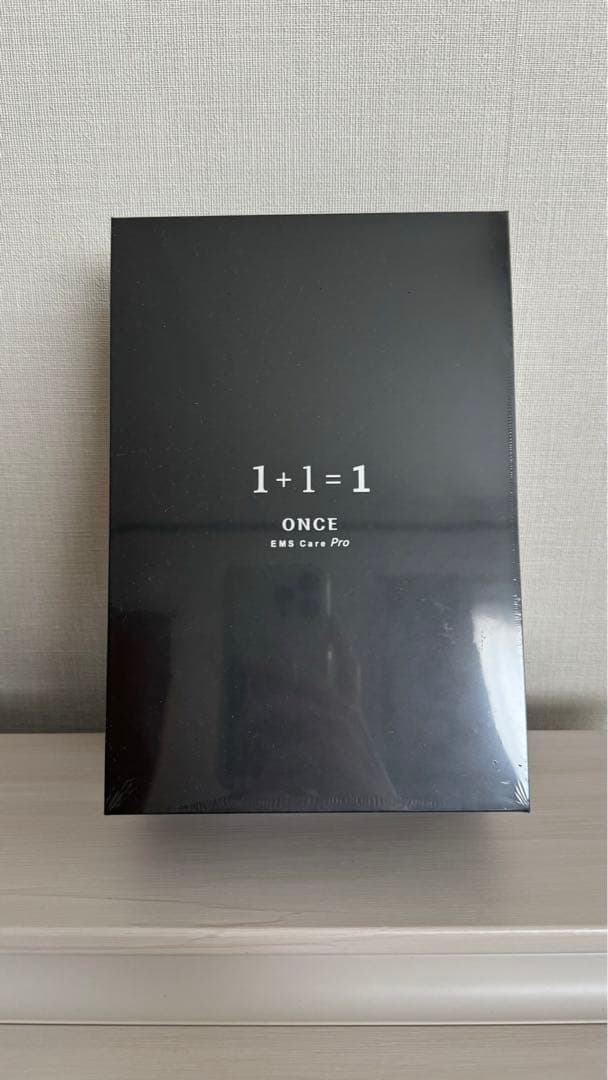 (新品/未開封)EMS Care Pro トータル美顔ブラシ ブラック