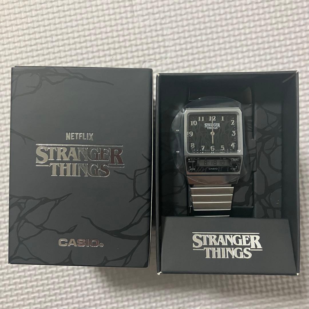 CASIO STRANGER THINGS AQ-800EST-1AJR 新品