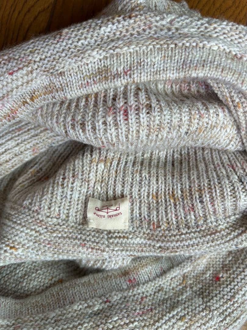 tamaki niime 今季　ゆきんこ　きなり　ベージュ　ミックス　バラグラバ