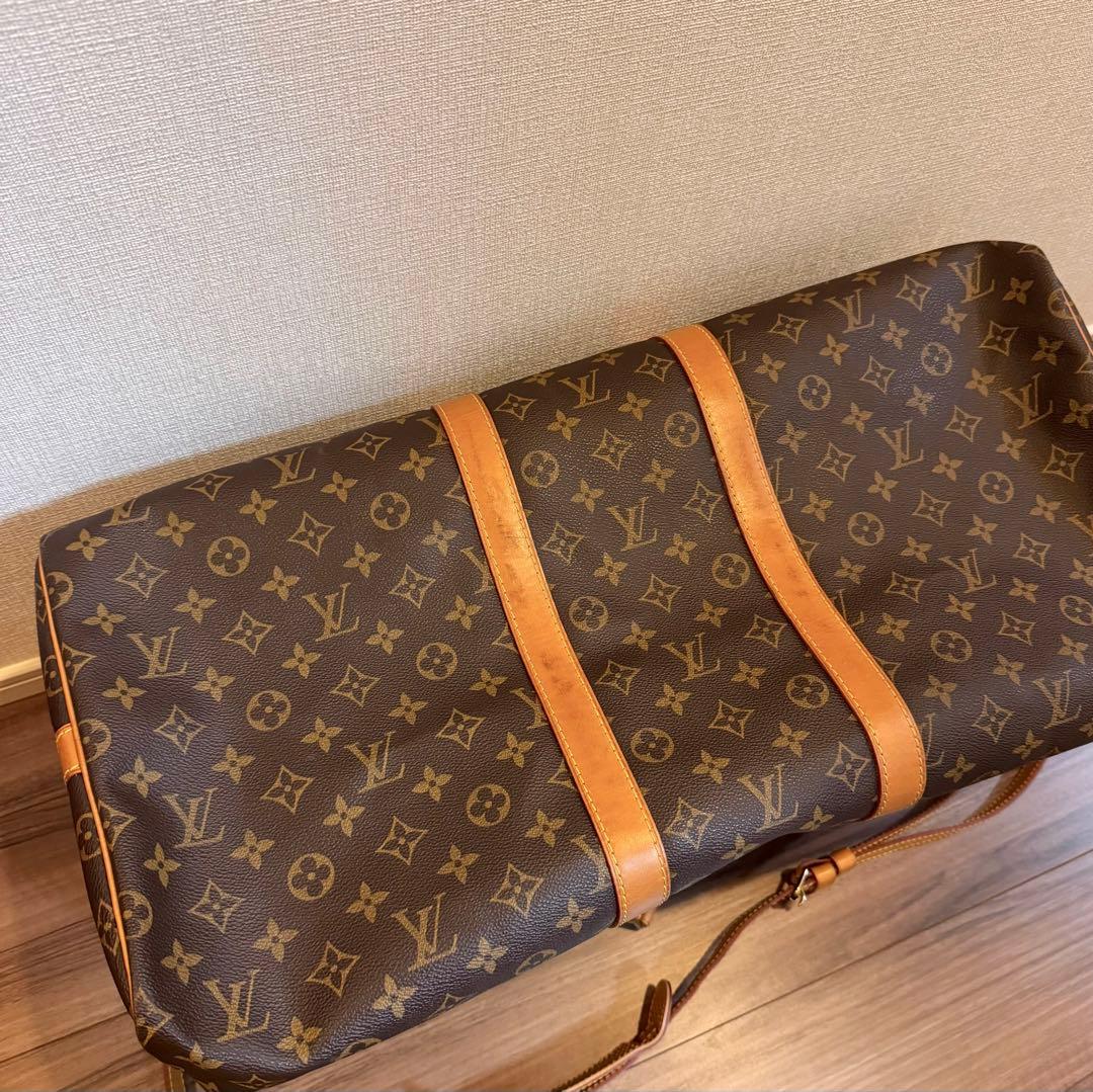 極美品 LouisVuitton ルイヴィトン キーポル 55 ボストンバッグ