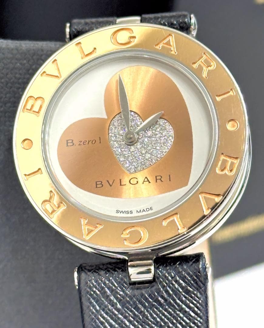 ママ様用　　ブルガリ　BZERO　K18　ビーゼロ ダイヤ　金無垢　時計
