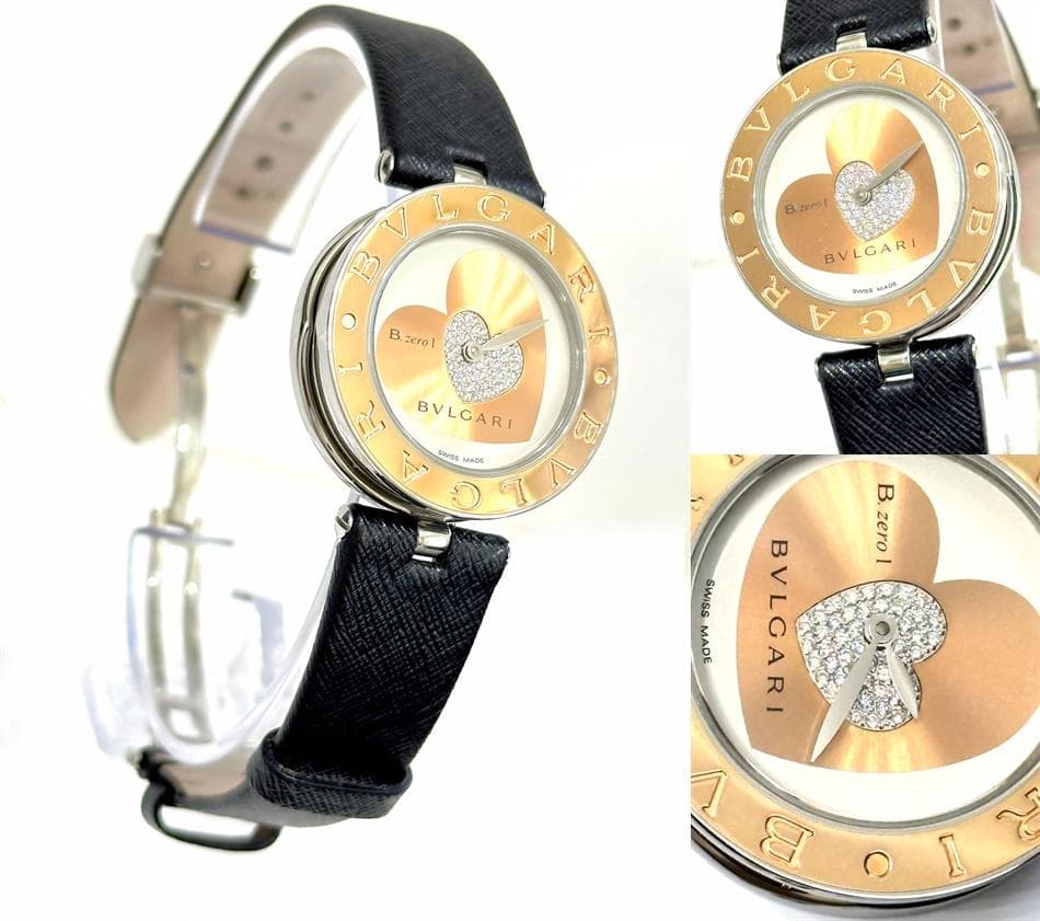 ママ様用　　ブルガリ　BZERO　K18　ビーゼロ ダイヤ　金無垢　時計