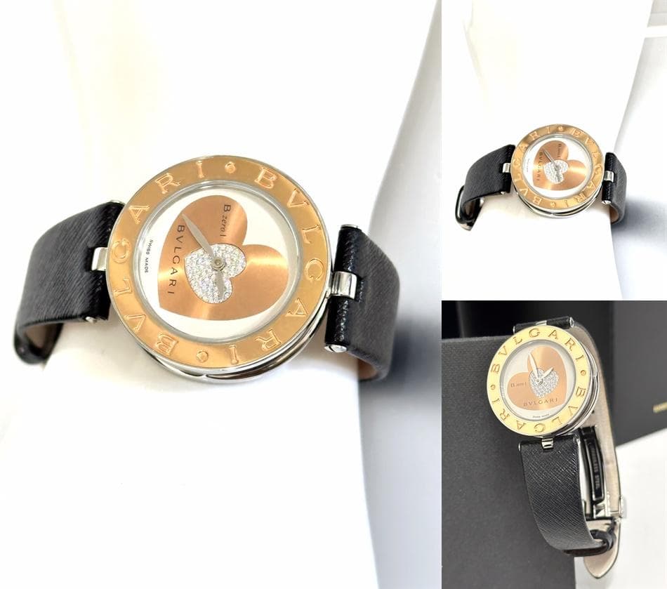 ママ様用　　ブルガリ　BZERO　K18　ビーゼロ ダイヤ　金無垢　時計