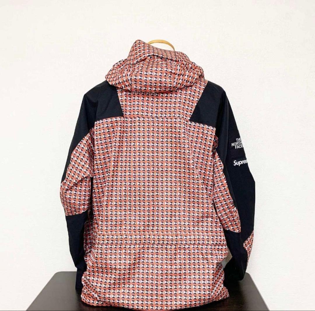 【美品】シュプリーム×ザ ノースフェイス スタッズ マウンテンジャケット 赤