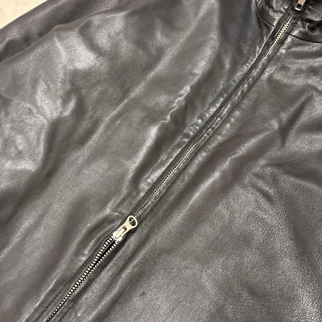 ジャケット・アウター 00s yohji yamamoto lamb lether jacket
