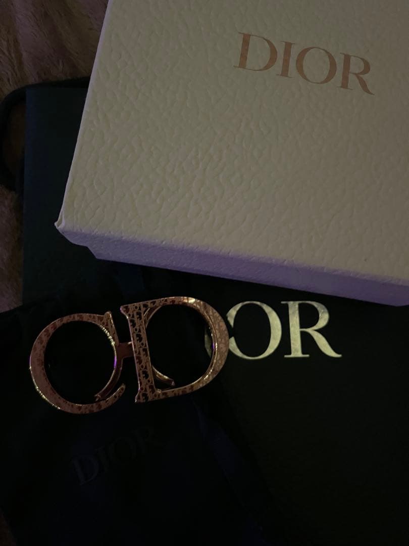 DIOR ベルト　バックル