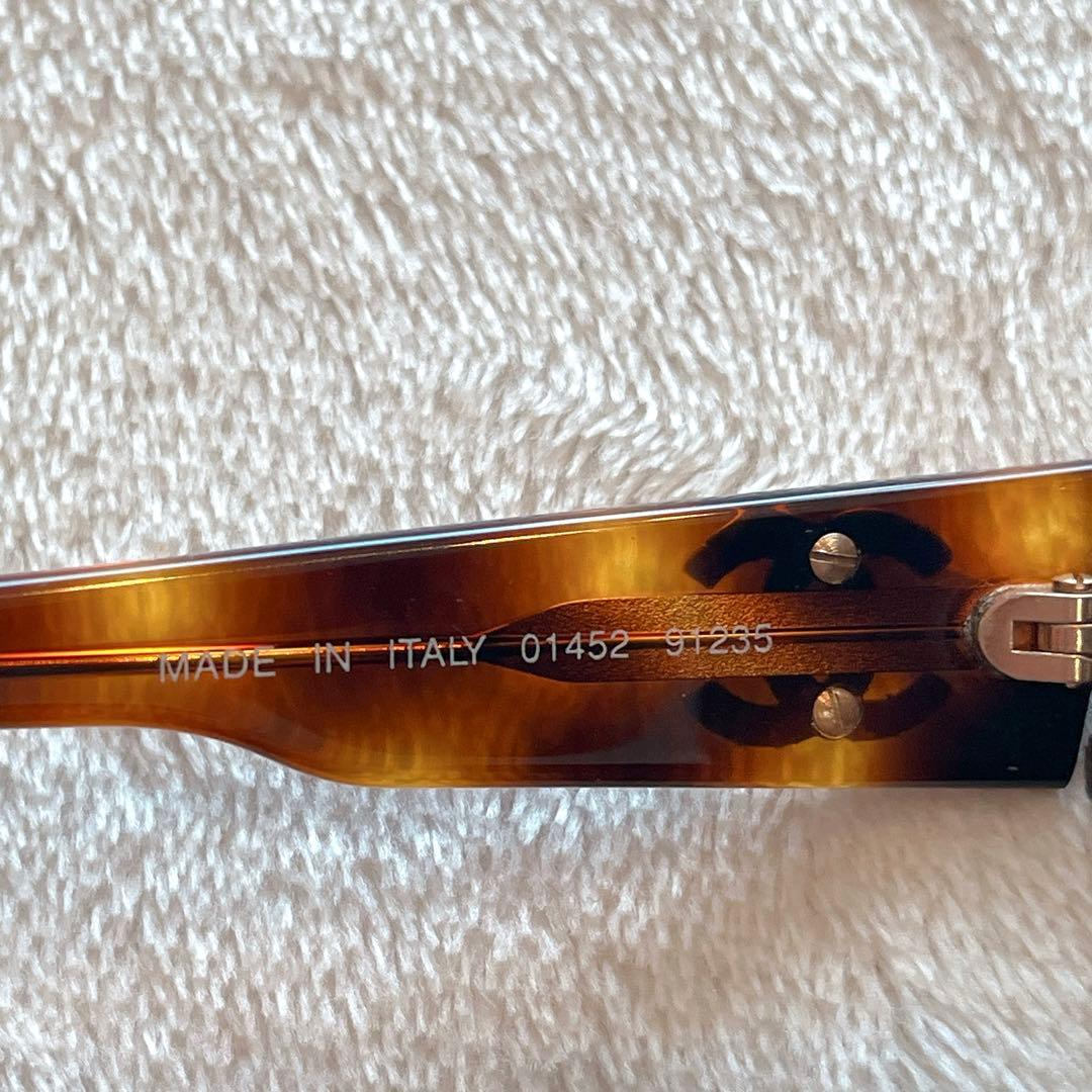 MM6050♦︎CHANEL サングラス♦︎ロゴ♦︎ブラウン♦︎レディース