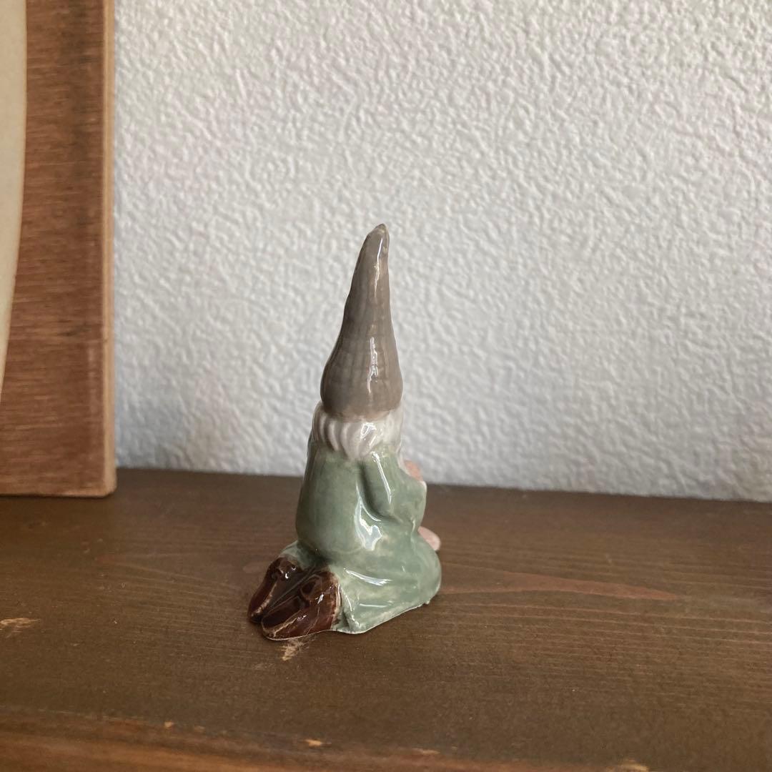 北欧ヴィンテージ【珍】優しいお色味のトムテたち（リス/ウサギ/ハリネズミ）セット