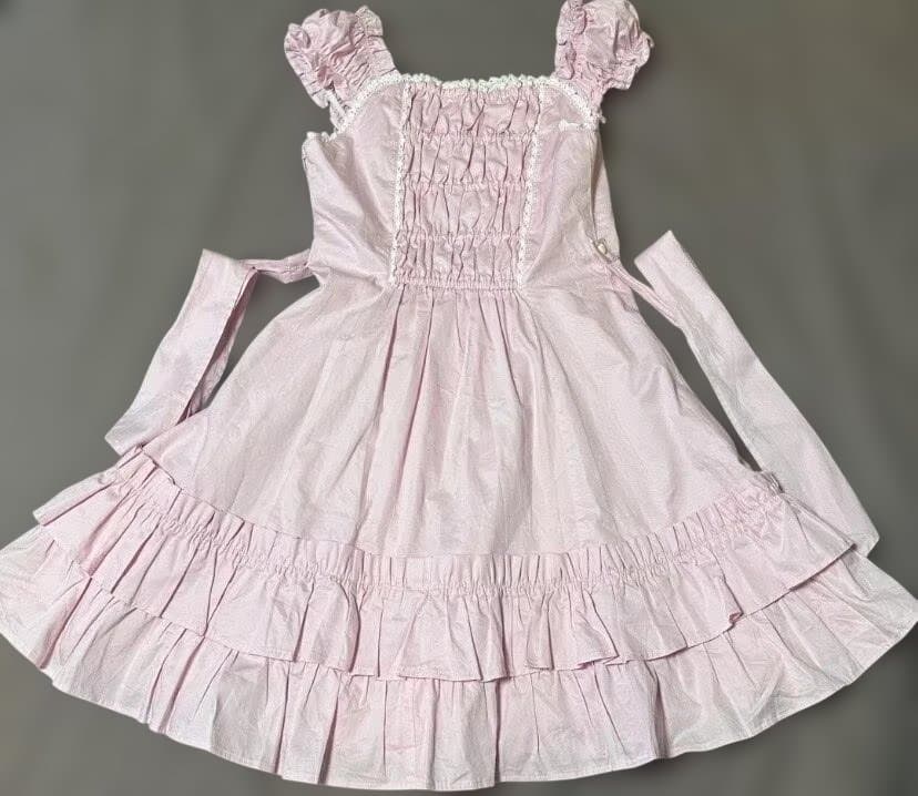 BABY, THE STARS SHINE BRIGHT ピンクフリルワンピース