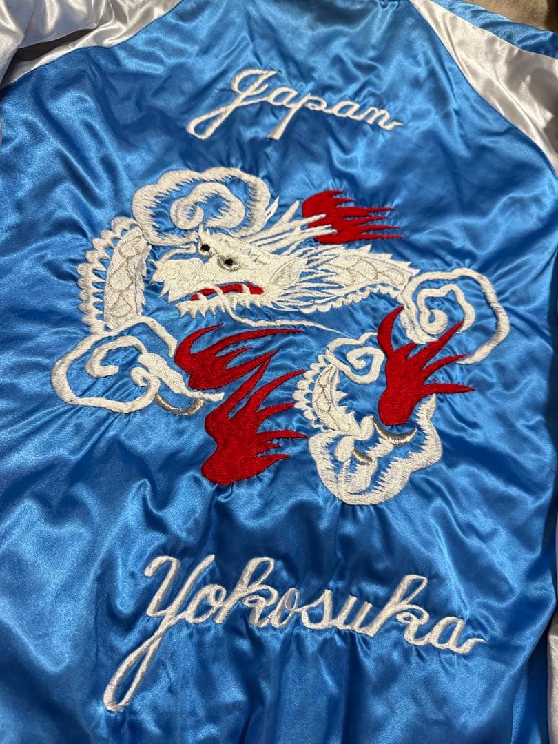 vintage 90s プリンス商会 横須賀 龍 日本限定版 スカジャン