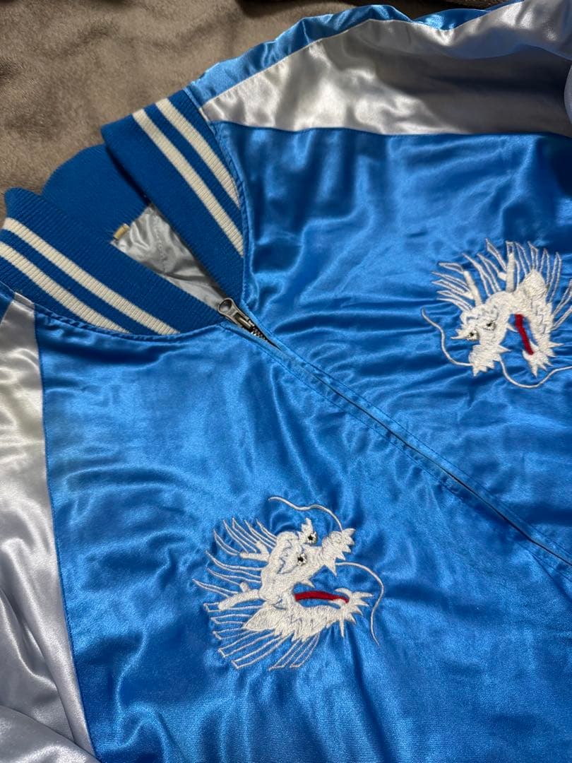 vintage 90s プリンス商会 横須賀 龍 日本限定版 スカジャン