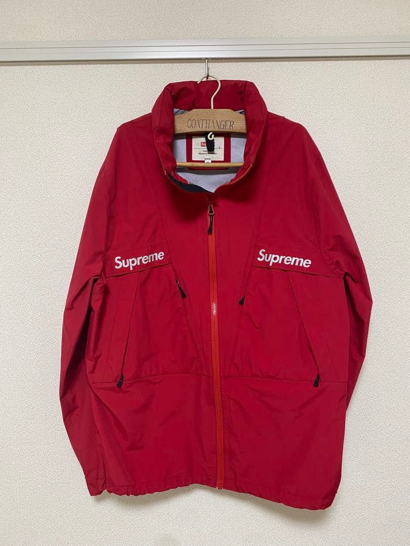 SUPREME (シュプリーム) 17AW テープドシーム ジャケット レッド