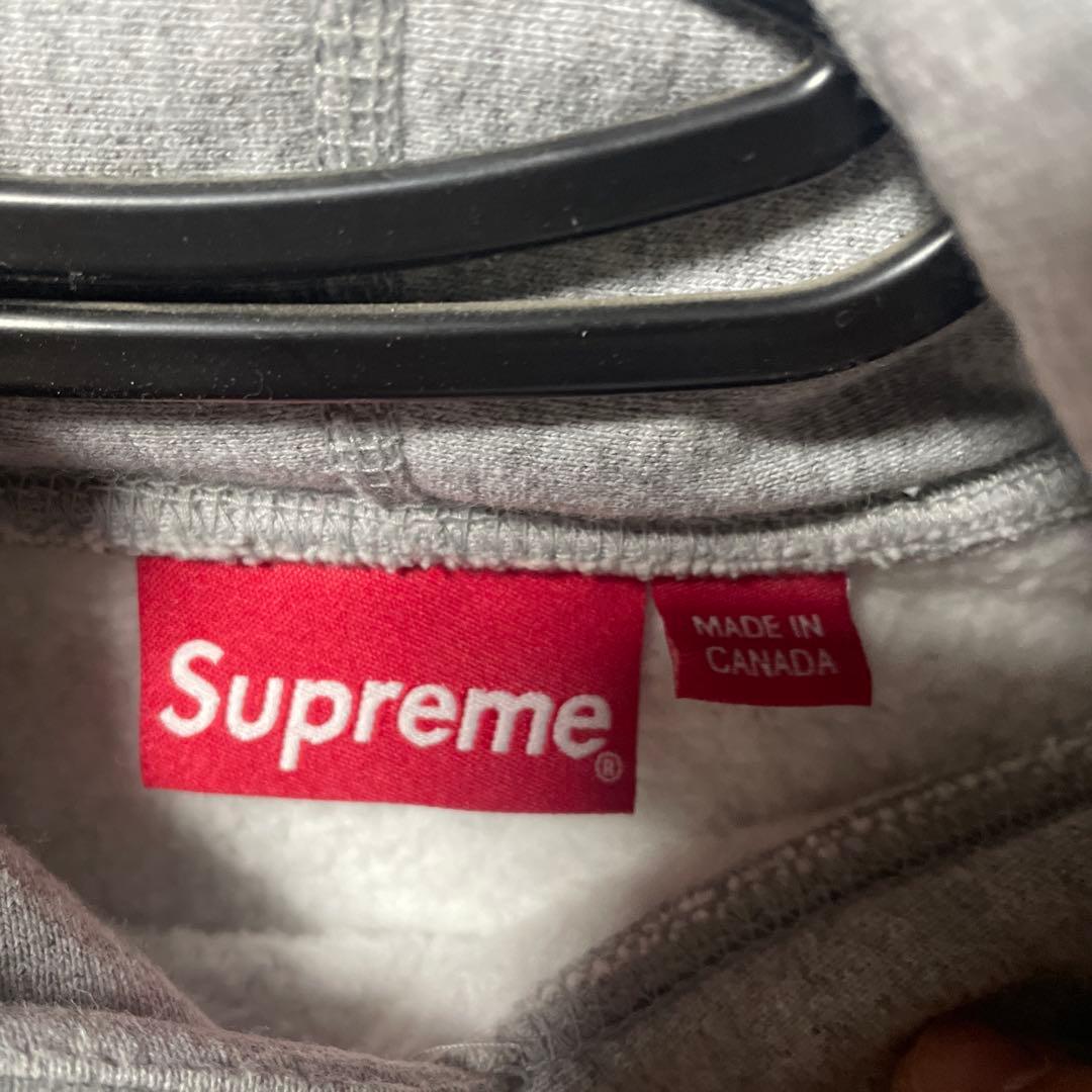 シュプリームsupreme アラビアロゴパーカー　グレーM