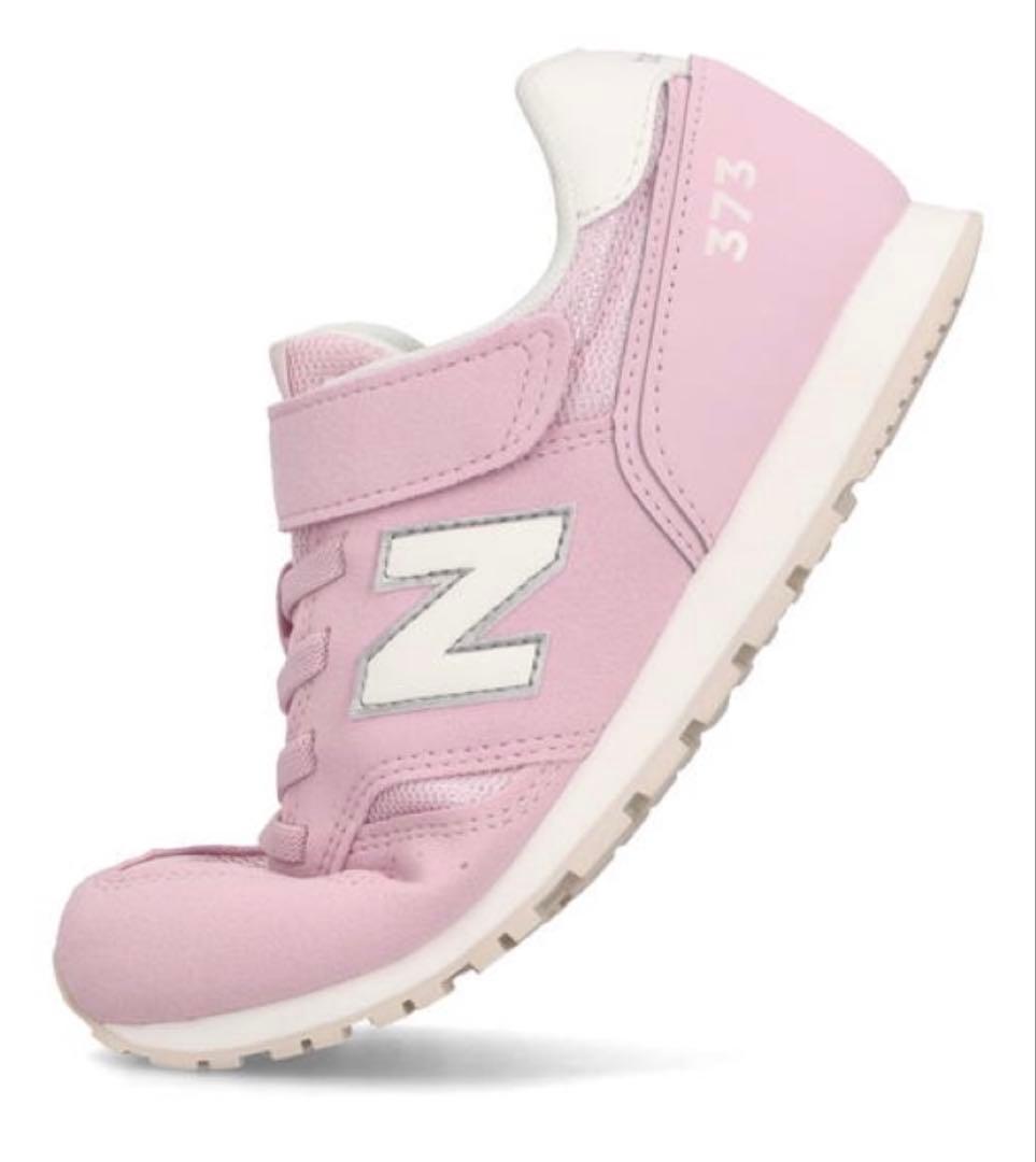 ☆新品未使用☆ ニューバランス YV373 ピンク17.0cm+18.5cm