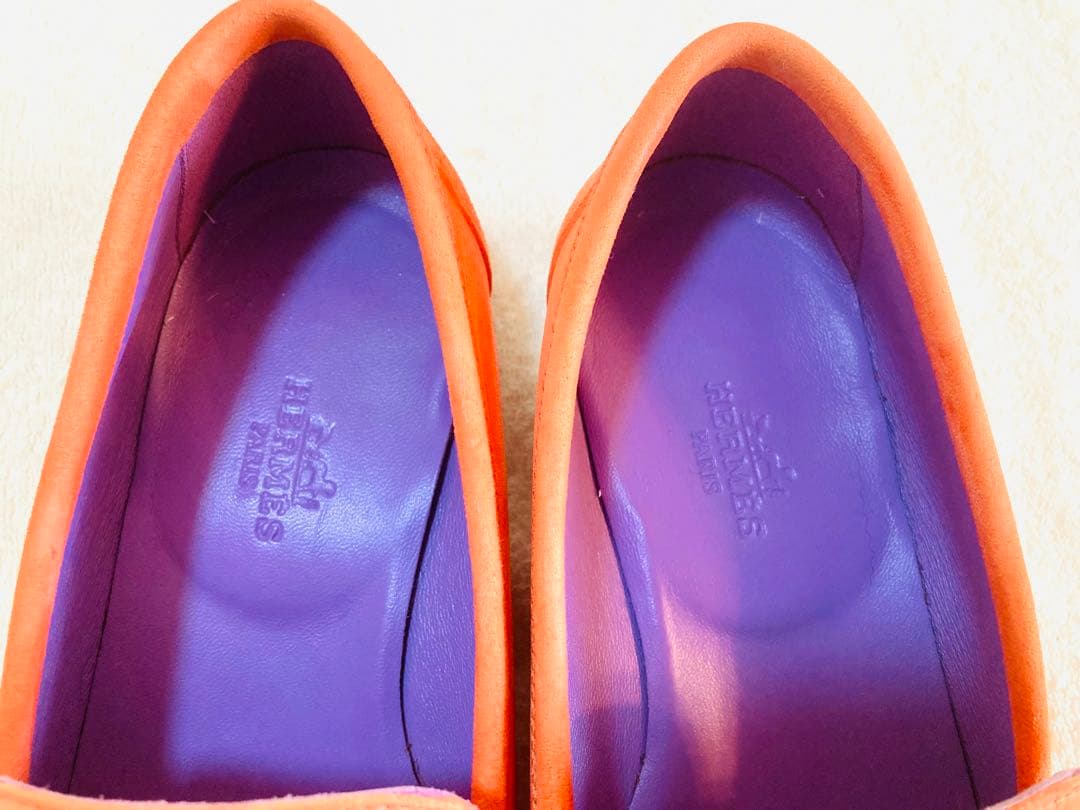 ★ほぼ未使用★HERMESエルメス　モカシンローファー　2022SS レザー