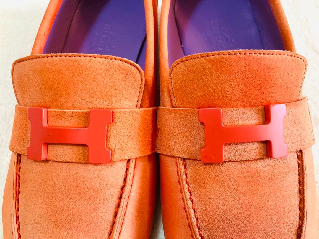 ★ほぼ未使用★HERMESエルメス　モカシンローファー　2022SS レザー