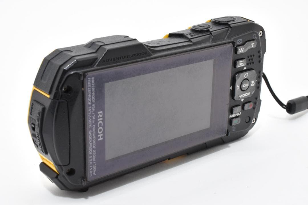 【美品】RICOH WG-40 イエロー　動作確認済