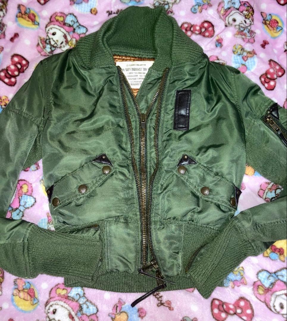 ゆページ ギャル y2k 00s ミリタリージャケット d.i.a 系 ↝