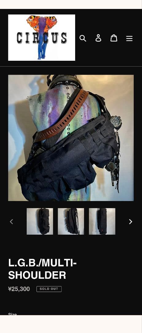 L.G.B./MULTI-SHOULDER LGB ルグランブルー