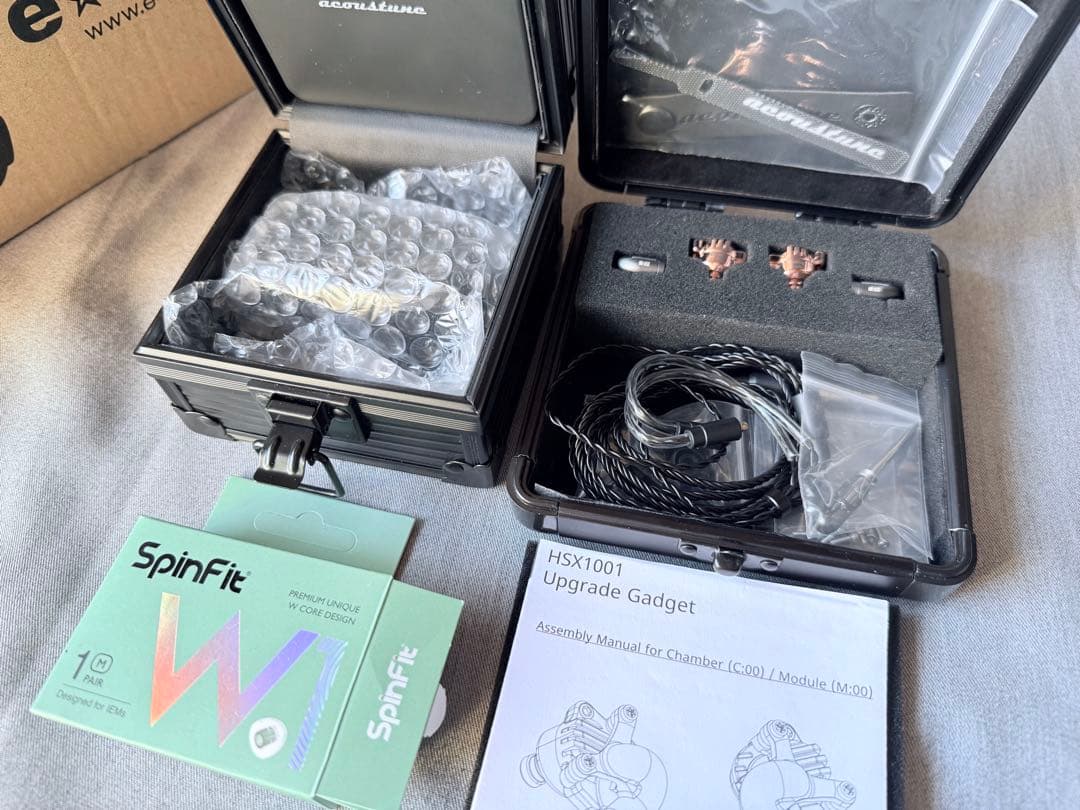 イヤホン Acoustune HSX1001C02M02-GM HSX1001V1-BLK