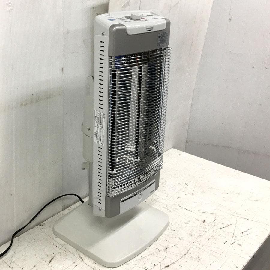 コロナ DH-1218R 電気ストーブ コアヒート シーズヒータ－首振り機能