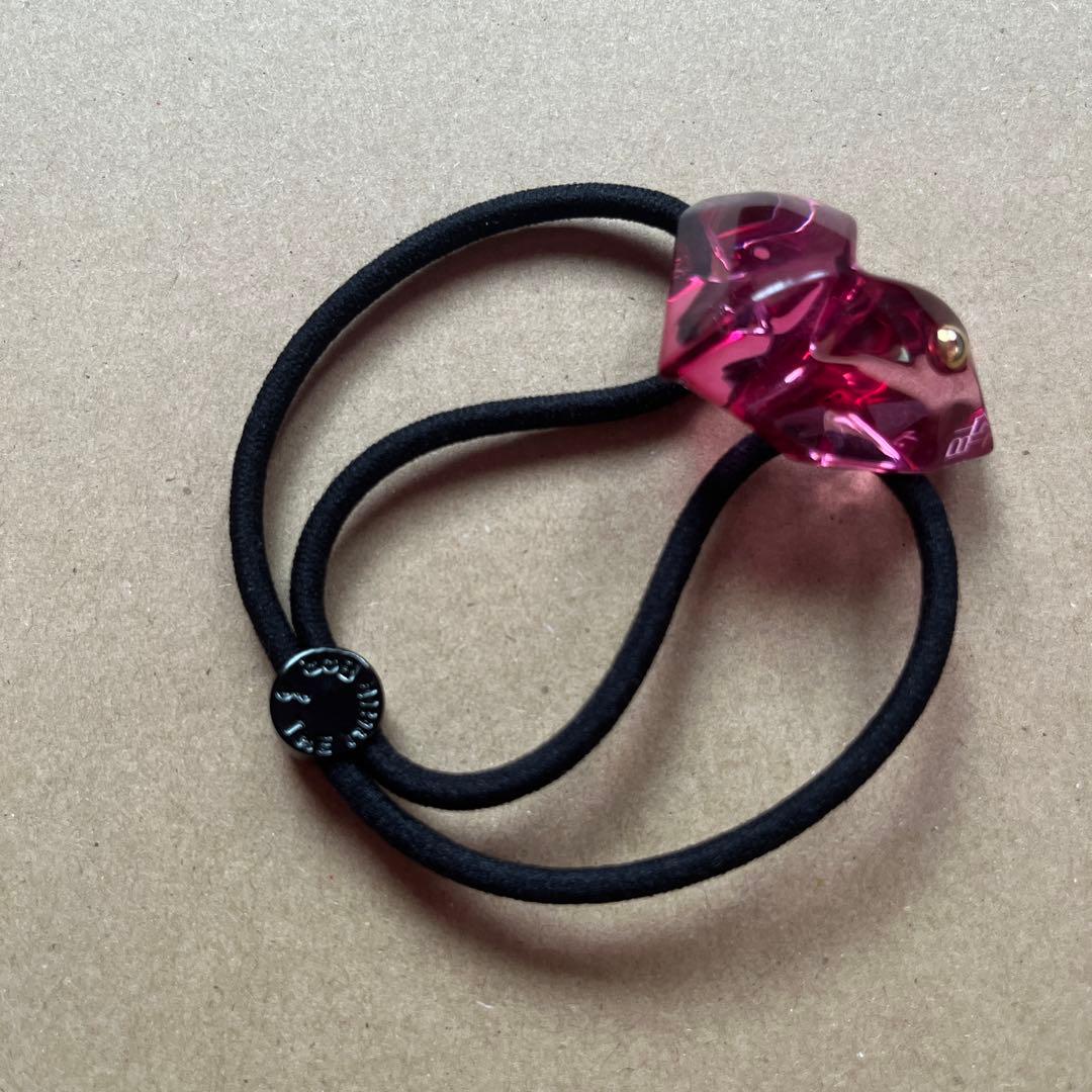 THE HAIR BAR TOKYO ハートジェムポニー　ウィズスタッズ　ピンク