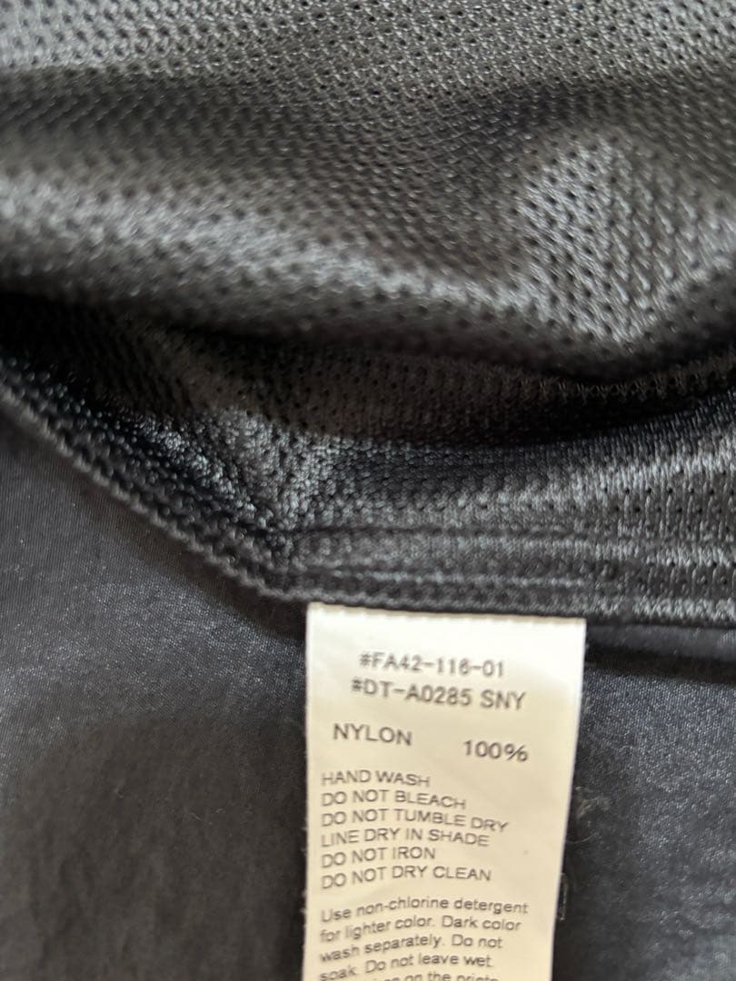 DANTON フーデットショートジャケット　ブラック　M