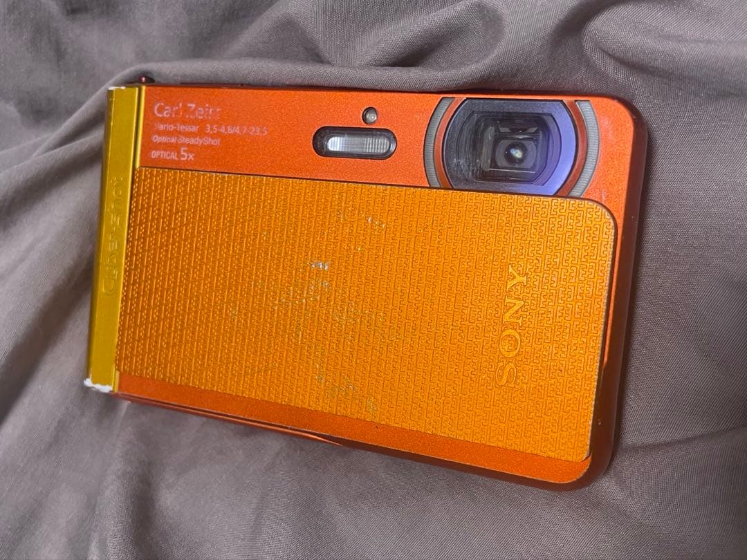 SONY Cyber-shot オレンジ