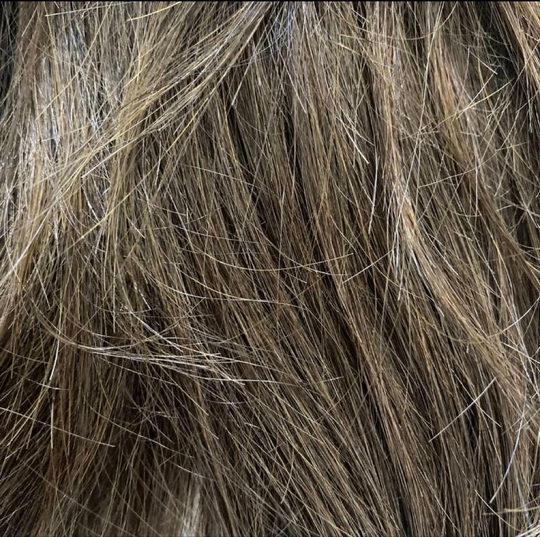 J*1様 【専門店でお譲り頂きました】フルウィッグ人毛100%ロングストレート