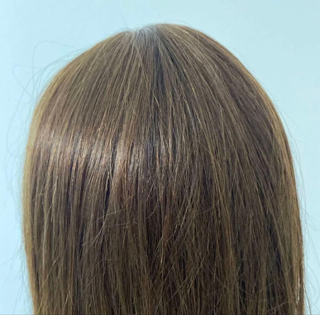 J*1様 【専門店でお譲り頂きました】フルウィッグ人毛100%ロングストレート