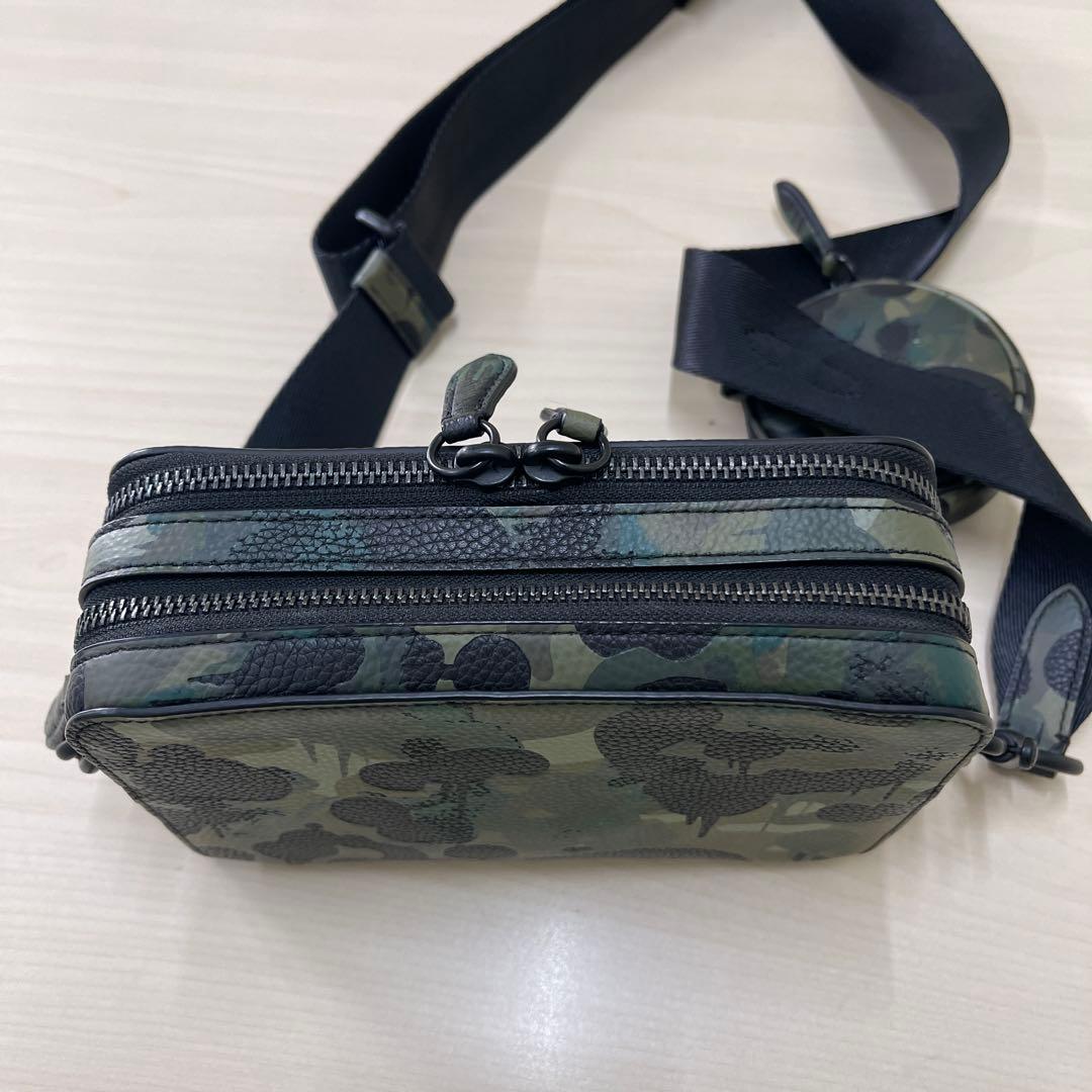 コーチ　ショルダーバッグ　ボディバッグ　カモフラ　E2180-C5330