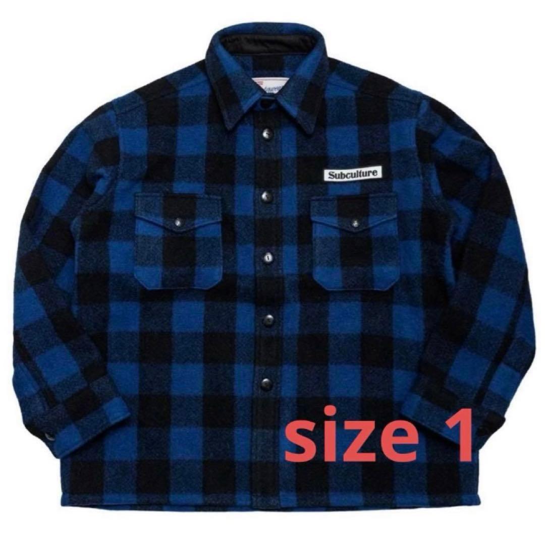 ジャケット・アウター SC Subculture BUFFALO CHECK JACKET size1