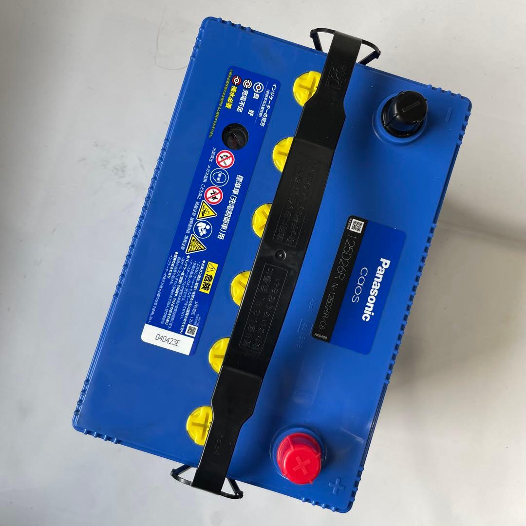 【新品】Panasonic 125D26R バッテリー カオス ブルーバッテリー