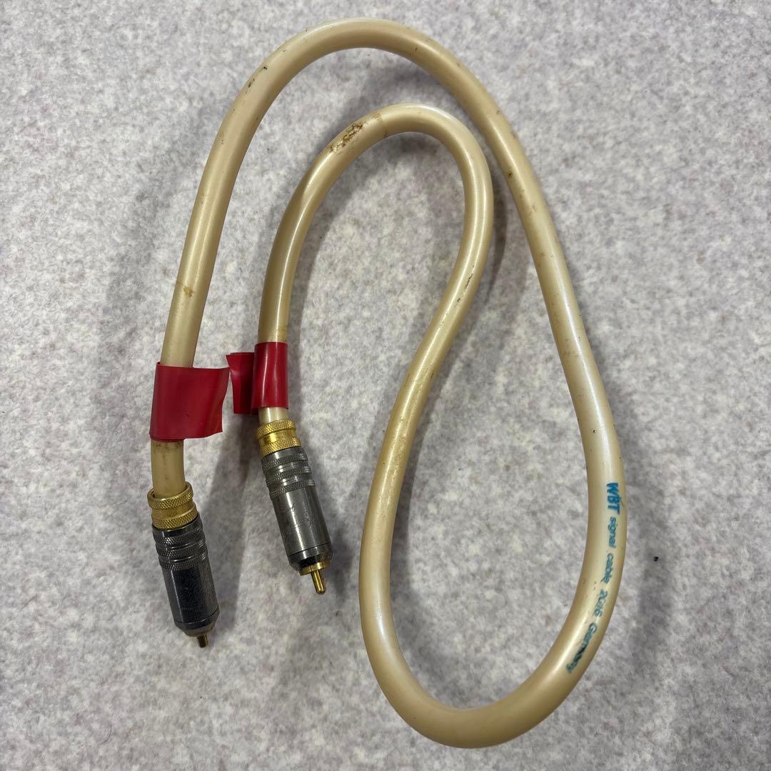 WBT WBT-0108 RCAプラグ ゴールドメッキ 9mmケーブル対応